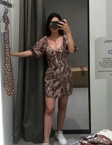 m Beden Mango elbise