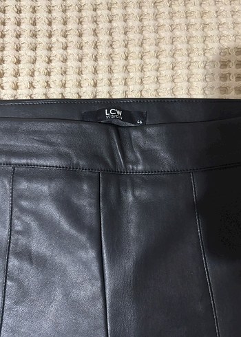 lcw suni deri pantolon - Görsel 4