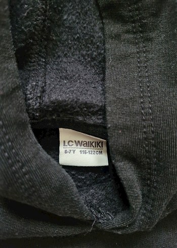 #kızcocuk #lcw Siyah Kapüşonlu Baskılı #Sweatshirt - Görsel 3