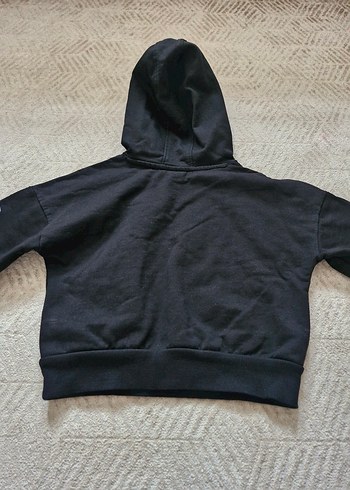 #kızcocuk #lcw Siyah Kapüşonlu Baskılı #Sweatshirt - Görsel 4