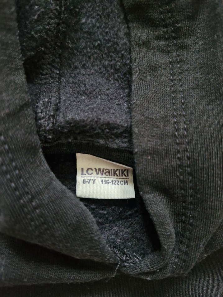 #kızcocuk #lcw Siyah Kapüşonlu Baskılı #Sweatshirt - Görsel 3