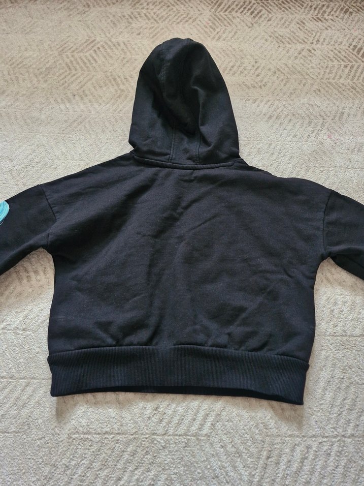 #kızcocuk #lcw Siyah Kapüşonlu Baskılı #Sweatshirt - Görsel 4