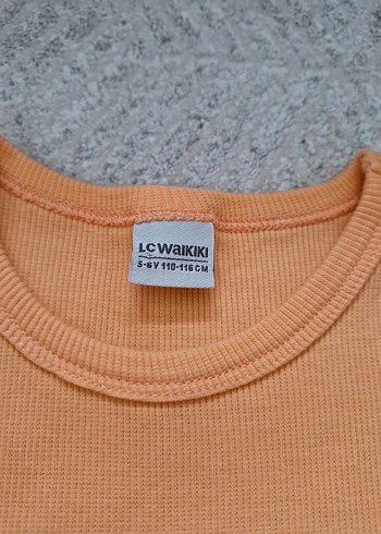 #KızÇocuk turuncu Kısa Kollu #Elbise - Görsel 3