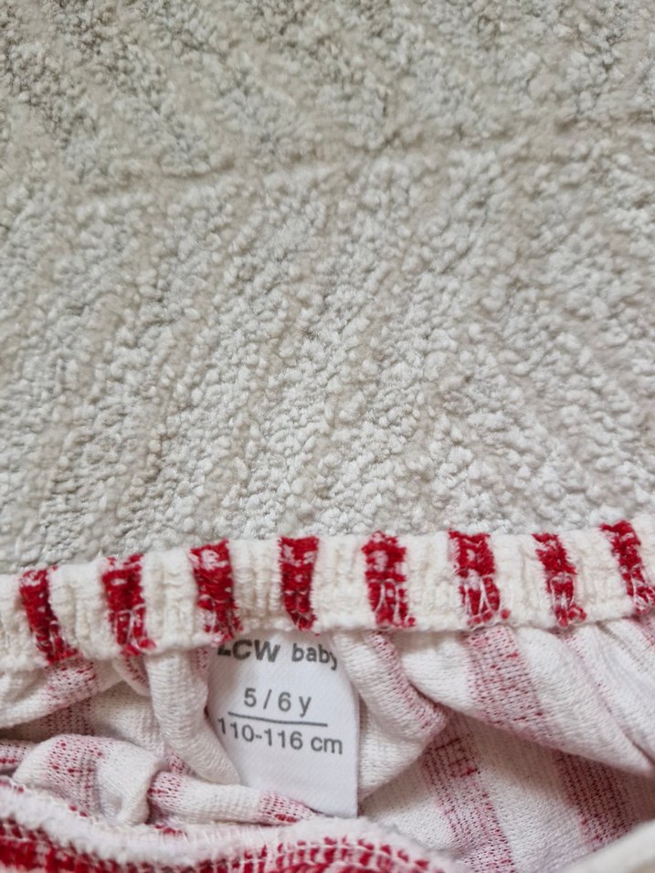 #Kızbebek #kızçocuk #takım Kısa Kollu Fırfırlı Çizgili Takım - Görsel 4