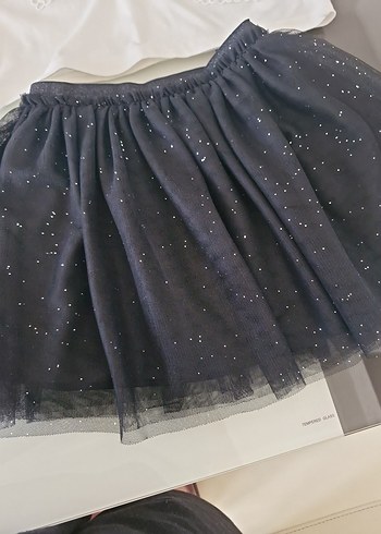 Kız Çocuk Nakışlı Tül #etek #takım - Görsel 5