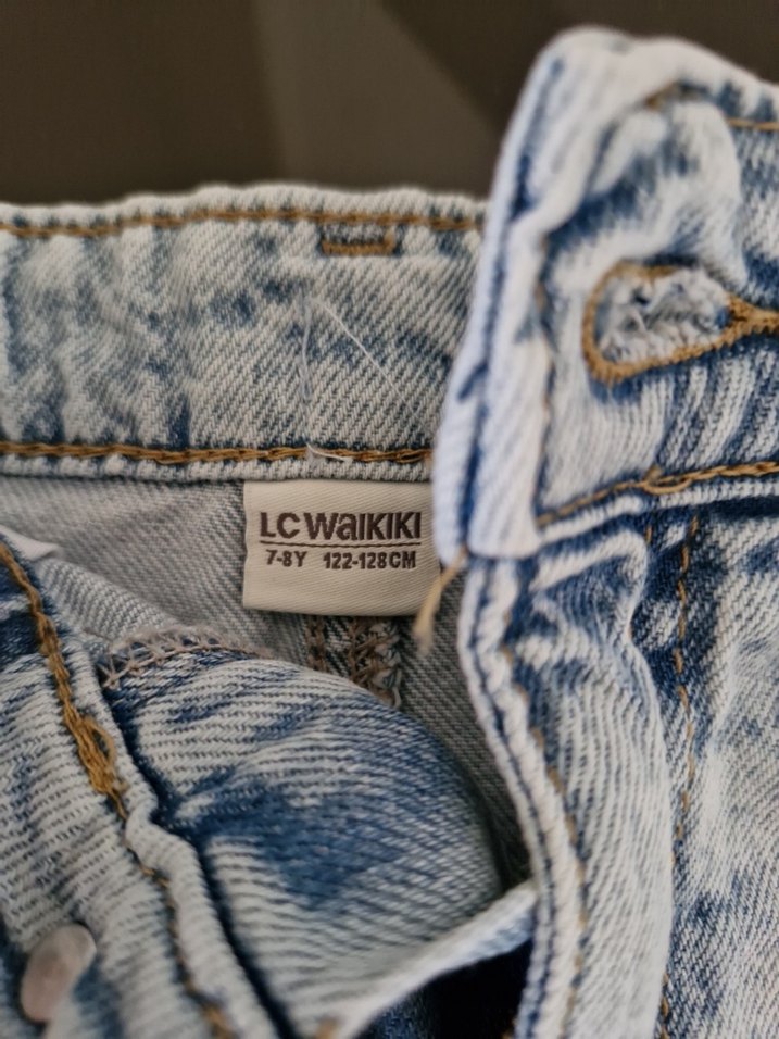 Fermuarlı Mavi Denim Mini Etek - Görsel 2