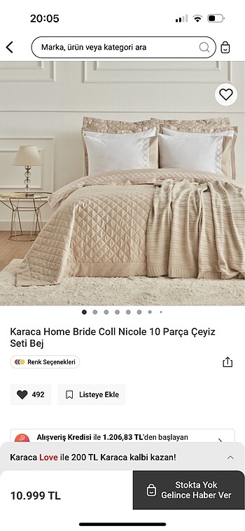 Karaca Çeyiz Seti