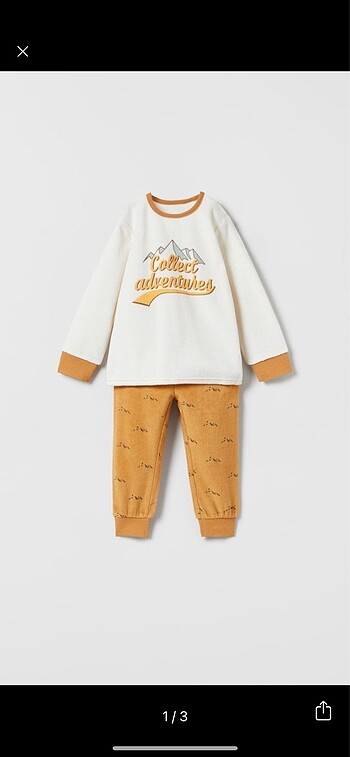 Zara kadife pijama takımı