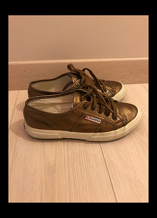 Superga Bronz superga spor ayakkabı