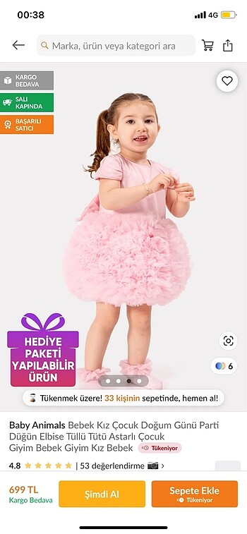 1 yaş set elbise taç ayakkabı