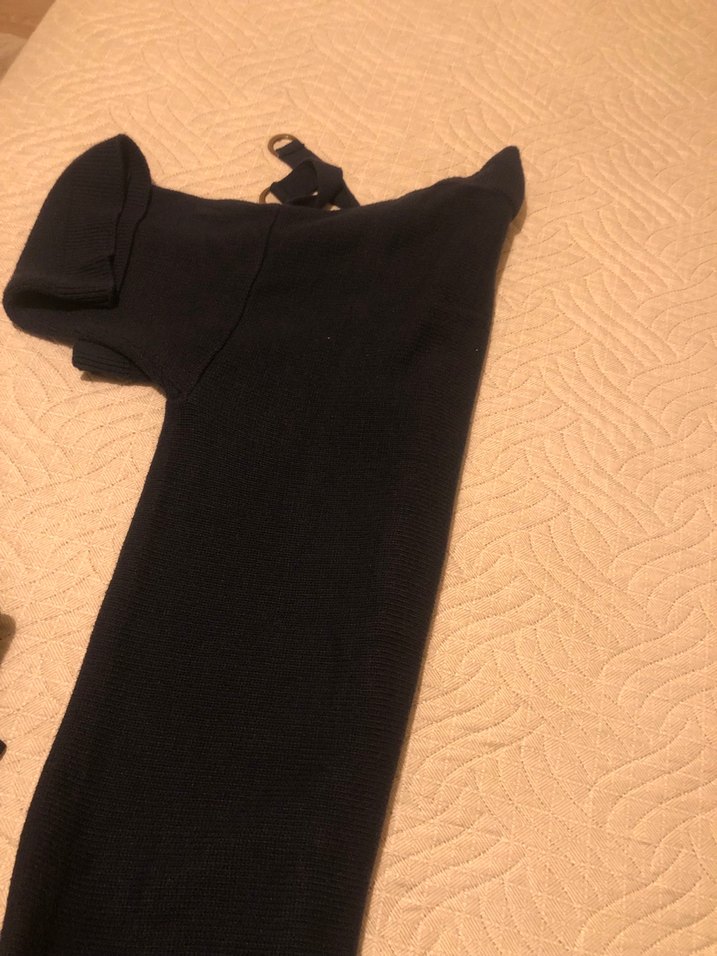 Siyah yarım Kollu Kadın hırka - Görsel 2