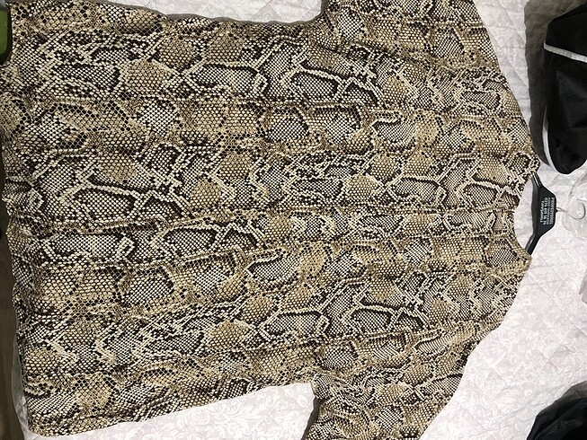 Zara Zara Yılan desen gömlek