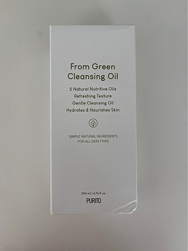 Purito from green cleansing oil