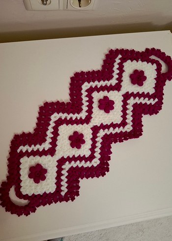 Renkli El Örgüsü Banyo Lifi - Görsel 2