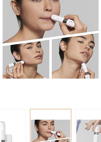 Braun Beyaz Yüz Epilatörü - Görsel 2