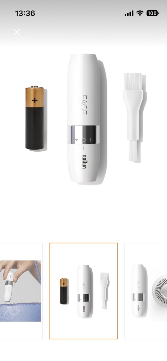 Braun Beyaz Yüz Epilatörü - Görsel 3