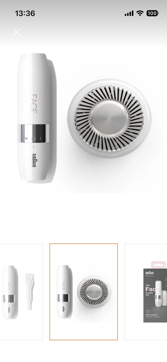 Braun Beyaz Yüz Epilatörü - Görsel 4