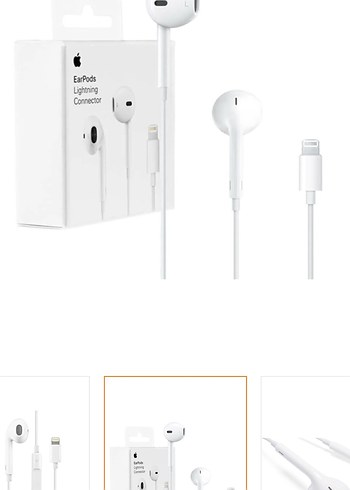 İpone Kulak İçi Kulaklık Lightning Uçlu - Görsel 4