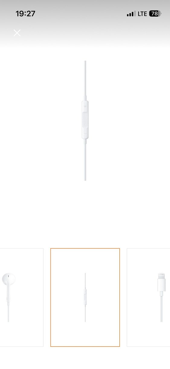 İpone Kulak İçi Kulaklık Lightning Uçlu - Görsel 5