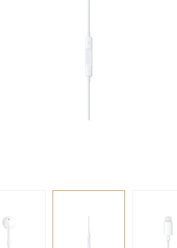 İPhone Kablolu Kulaklık - Görsel 5