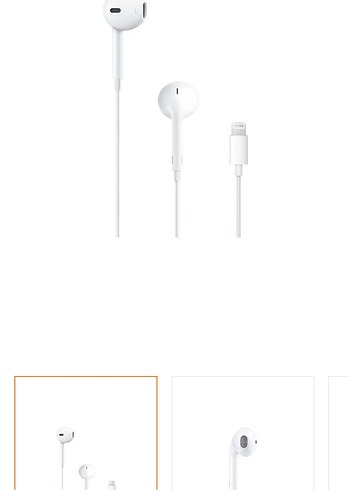İPhone Kablolu Kulaklık - Görsel 4