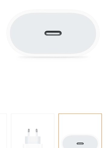 USB-C 20W Beyaz Güç Adaptörü - Görsel 2