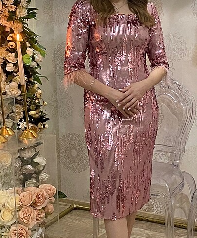 Elif Şimal Söz nişan elbisesi