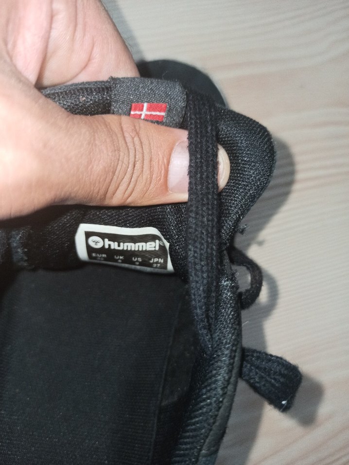 Hummel Siyah Spor Ayakkabı Bağcığı - Görsel 2