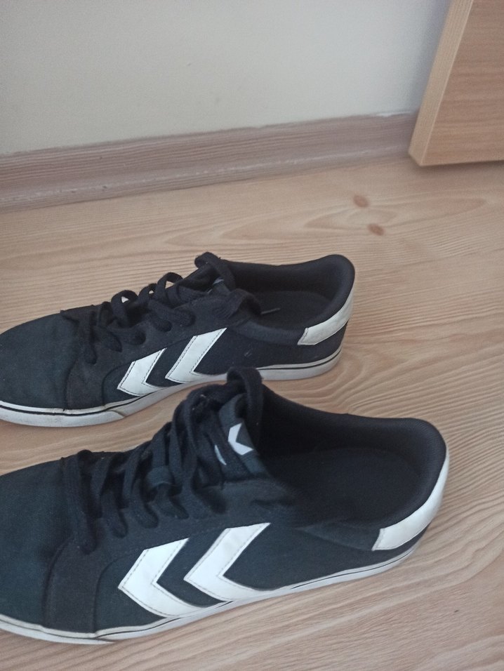 Hummel Siyah Spor Ayakkabı Bağcığı - Görsel 3