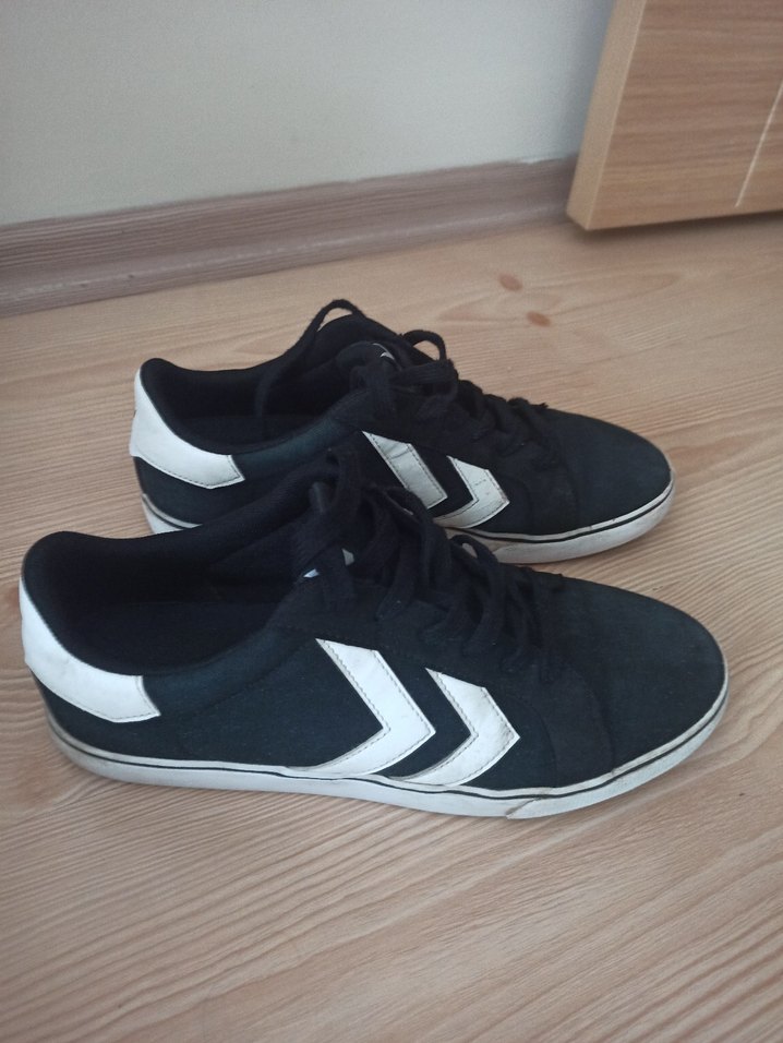 Hummel Siyah Spor Ayakkabı Bağcığı - Görsel 4