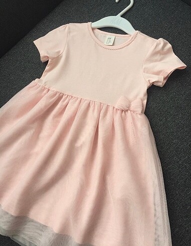 H&M Sıfır şahane simli tüllü elbise