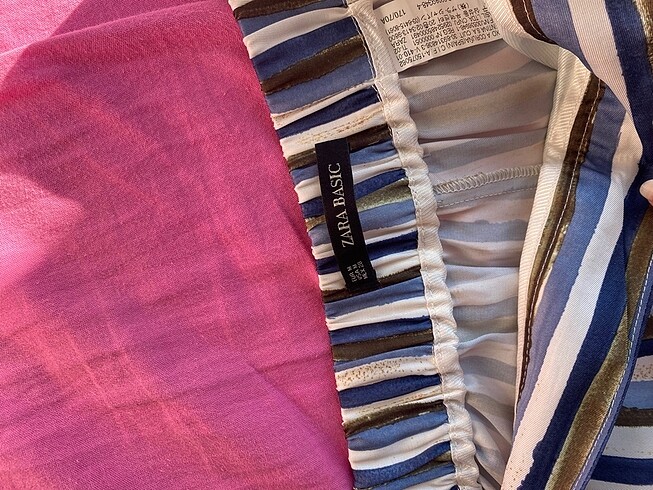 Zara Çizgili Zara Pantolon