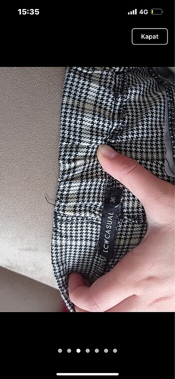 36 Beden LCW pantolon