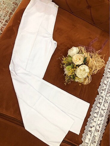 38 Beden beyaz Renk Hemşire pantolon üniforma sağlıkçı medikal