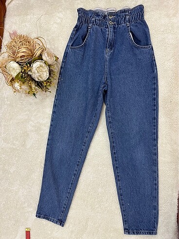 Bluemarine Ten blue lastikli kot pantolon