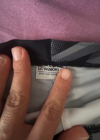 Çocuk Renkli Desenli Mayo ve Şort Seti - Görsel 2