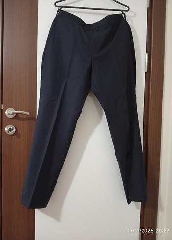 Erkek lacivert Düğmeli Notch Yaka Takım Elbise Kiğılı marka - Görsel 9