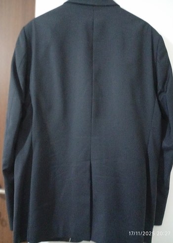 Erkek lacivert Düğmeli Notch Yaka Takım Elbise Kiğılı marka - Görsel 6