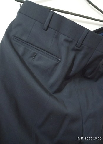 Erkek lacivert Düğmeli Notch Yaka Takım Elbise Kiğılı marka - Görsel 10