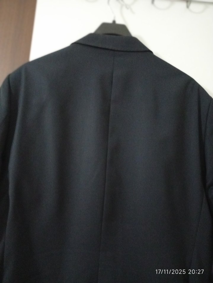 Erkek lacivert Düğmeli Notch Yaka Takım Elbise Kiğılı marka - Görsel 5