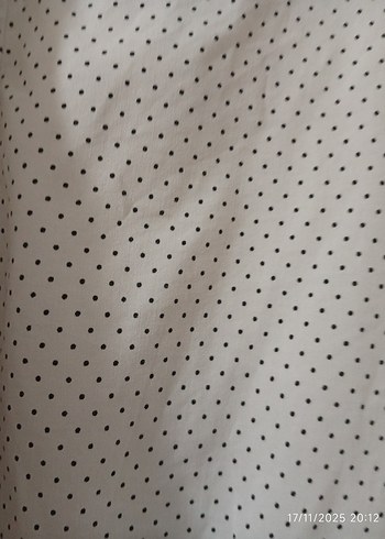 Pamuklu Beyaz Düğmeli Kısa Kollu Gömlek - Görsel 6