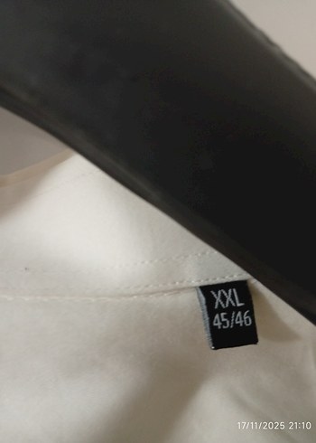 Düğmeli krem Kısa Kollu Erkek Gömlek - Görsel 8