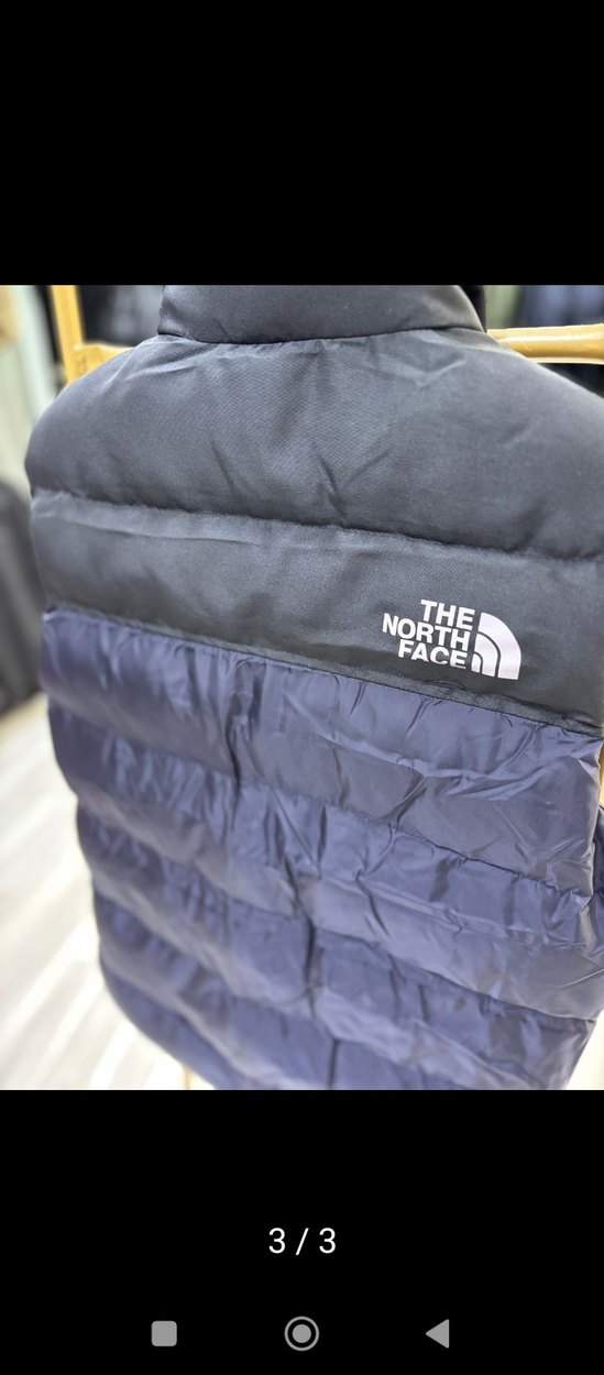 The North Face Siyah Kolsuz Şişme Yelek - Görsel 2