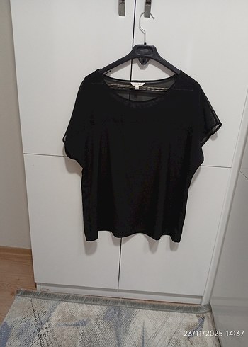 Siyah Kadın Bluz - Görsel 2