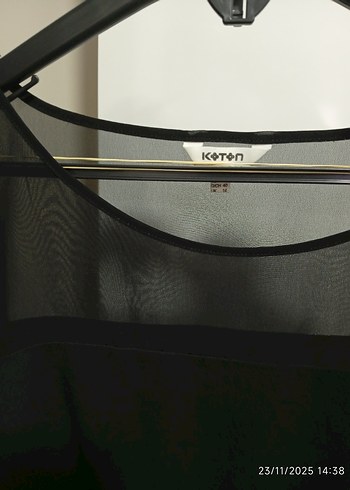 Siyah Kadın Bluz - Görsel 9