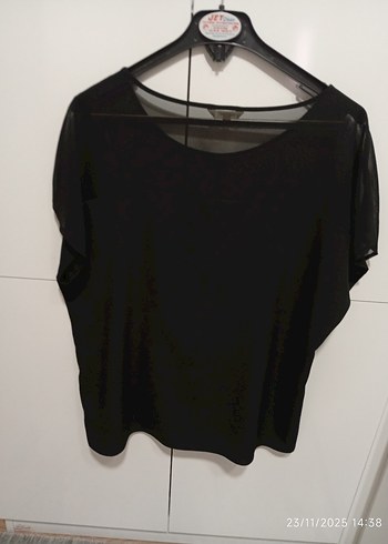 Siyah Kadın Bluz - Görsel 7