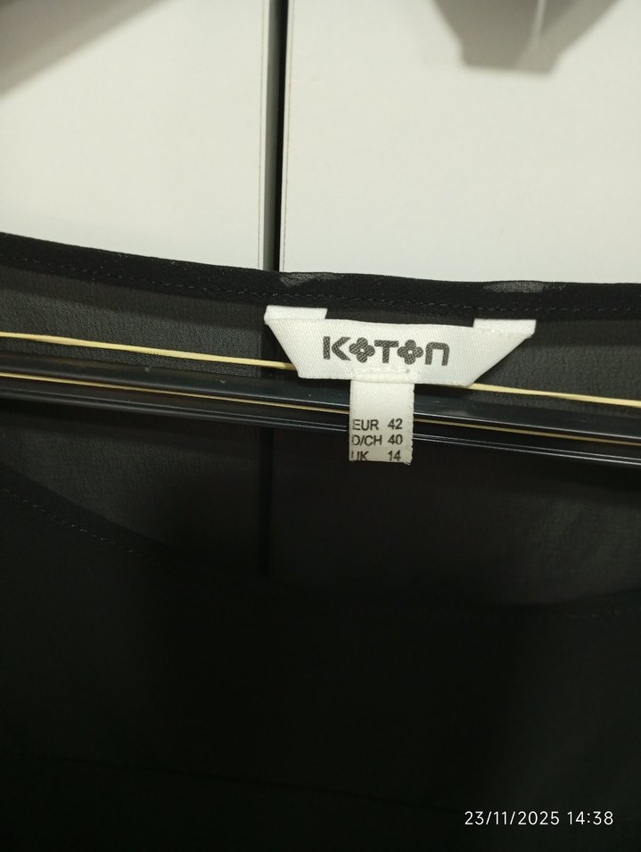 Siyah Kadın Bluz - Görsel 3