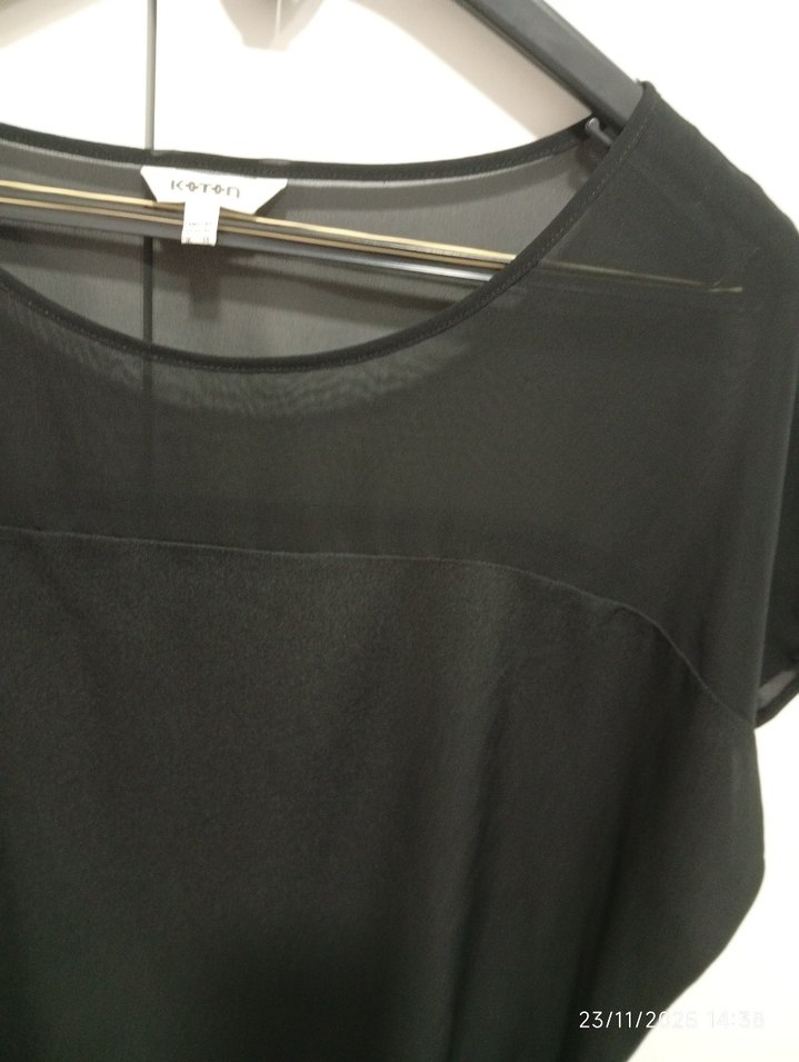 Siyah Kadın Bluz - Görsel 4