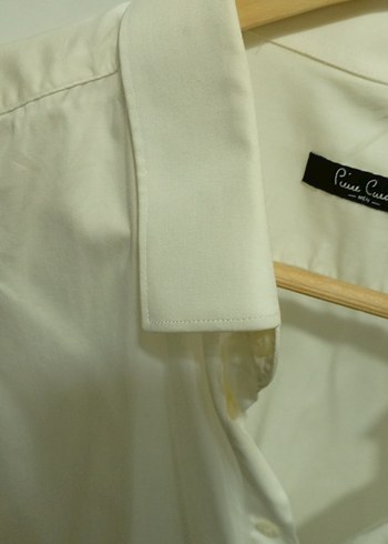 Erkek Beyaz Keten Uzun Kollu Gömlek - Görsel 11