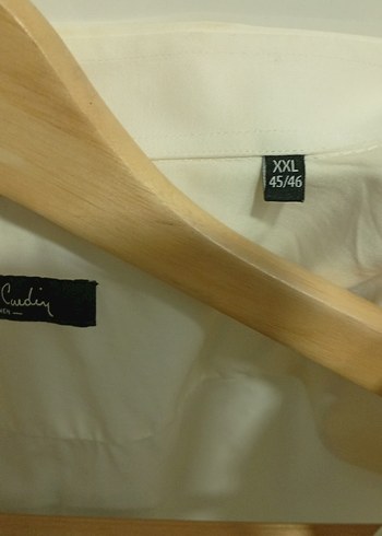 Erkek Beyaz Keten Uzun Kollu Gömlek - Görsel 4